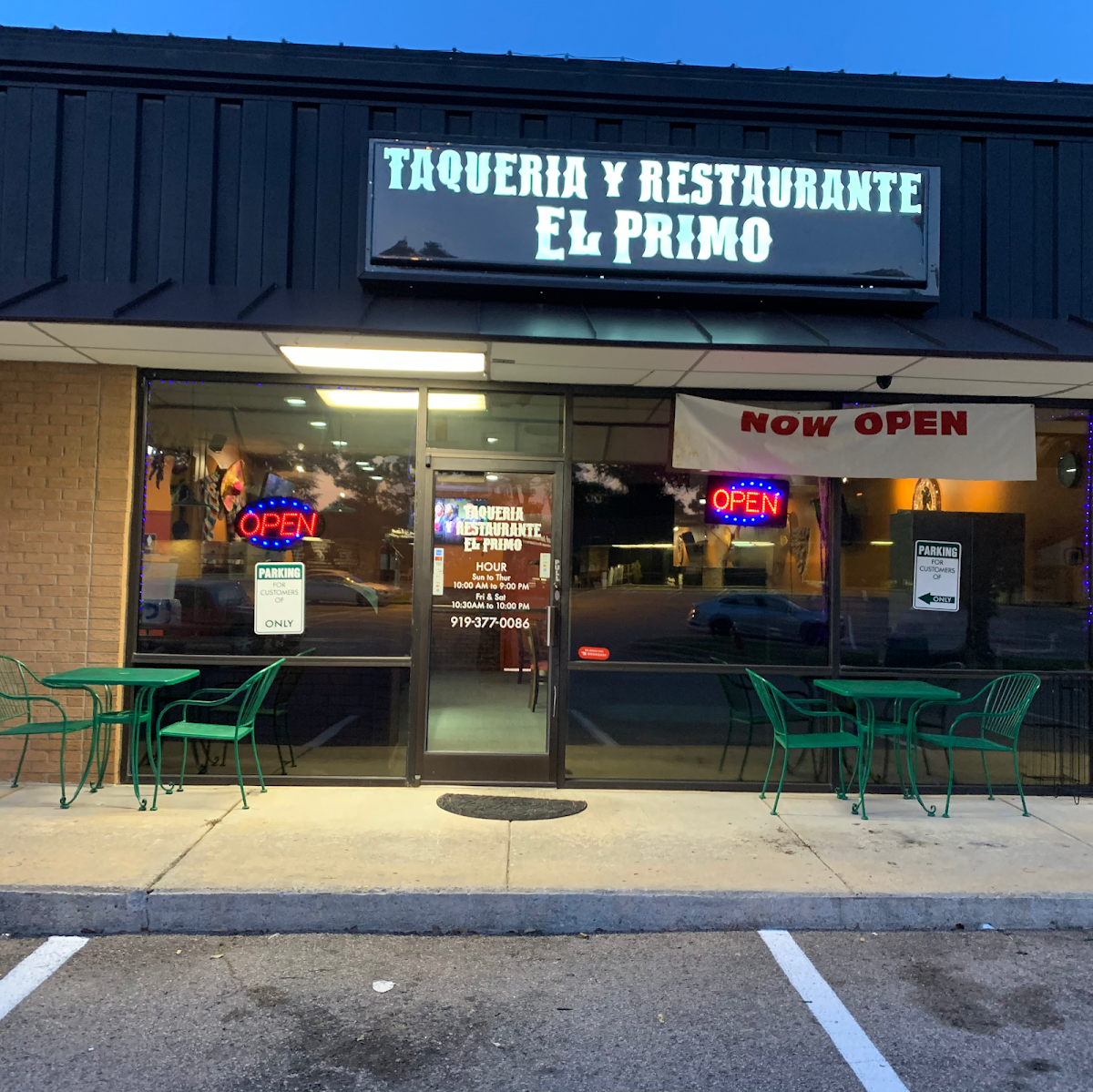 Taqueria Y Restaurant El Primo